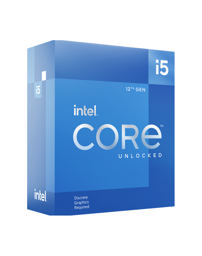 Procesor INTEL Core i5-12600 KF BOX 3,7GHz, LGA1700 główny