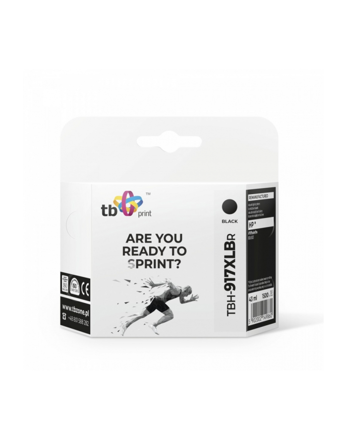 tb print Tusz do HP OfficeJet Pro 8025 TBH-917XLBR BK ref. główny
