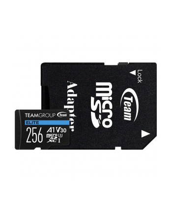 team group TEAMGROUP Memory Card Micro SDXC 256GB Elite A1 V30 + Adapter
