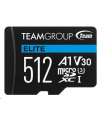 team group TEAMGROUP Memory Card Micro SDXC 512GB Elite A1 V30 + Adapter - nr 2