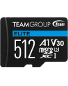 team group TEAMGROUP Memory Card Micro SDXC 512GB Elite A1 V30 + Adapter - nr 5