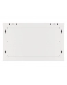 LANBERG Wall mount cabinet 19inch 6U 600x450 steel doors grey flat pack - nr 15