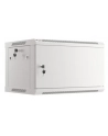 LANBERG Wall mount cabinet 19inch 6U 600x450 steel doors grey flat pack - nr 52