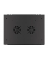 LANBERG Szafa wisząc 19inch 12U 600x450 drzwi metalowe czarna flat pack - nr 22