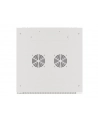 LANBERG Szafa wisząca 19inch 9U 600x600 drzwi metalowe szara flat pack - nr 16