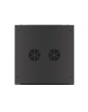 LANBERG Szafa wisząca 19inch 9U 600x600 drzwi metalowe szara flat pack - nr 4
