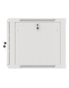 LANBERG Szafa wisząca 19inch 9U 600x600 drzwi metalowe szara flat pack - nr 53
