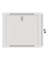 LANBERG Szafa wisząca 19inch 9U 600x600 drzwi metalowe szara flat pack - nr 56