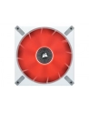 CORSAIR ML140 LED ELITE WHITE 140mm Magnetic Levitation Red LED Fan with AirGuide Single Pack - nr 12