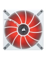 CORSAIR ML140 LED ELITE WHITE 140mm Magnetic Levitation Red LED Fan with AirGuide Single Pack - nr 17