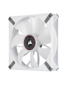 CORSAIR ML140 LED ELITE WHITE 140mm Magnetic Levitation Red LED Fan with AirGuide Single Pack - nr 18