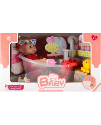 euro-trade Lalka bobas 30cm+akcesoria woda 482649 MC