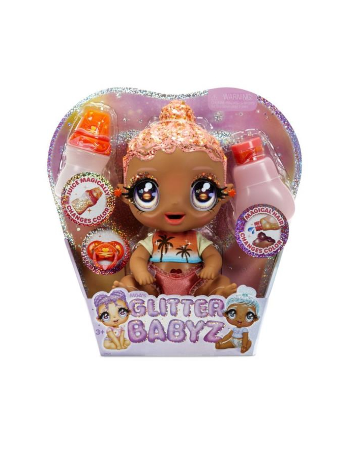 mga entertainment MGA Glitter Babyz Doll / Brokatowy bobas - Solana Sunbyrst 577294 główny
