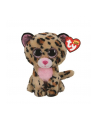 ty inc. TY BEANIE BOOS LIVVIE brązowo/różowy leopard 24cm 36490 TY - nr 1