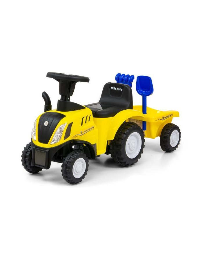 Jeździk Pojazd New Holland T7 Traktor żółty Milly Mally główny