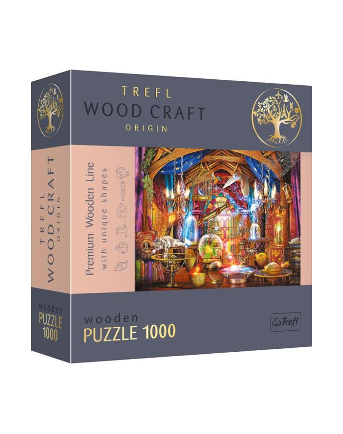Puzzle 1000el drewniane - Magiczna komnata 20146 Trefl główny