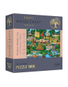 Puzzle 1000el drewniane - Francja - znane miejsca 20150 Trefl - nr 1