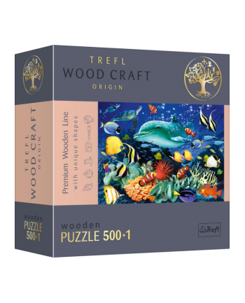 Puzzle 501el drewniane - Podwodne życie 20153 Trefl