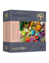 Puzzle 501el drewniane - Kolorowe koktajle 20154 Trefl - nr 1