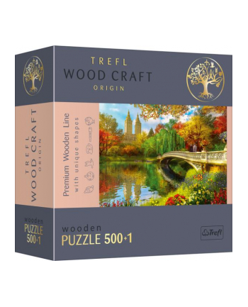 Puzzle 501el drewniane - Central Park, Manhattan, Nowy Jork 20157 Trefl