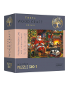 Puzzle 501el drewniane - Świąteczny wieczór 20158 Trefl - nr 1