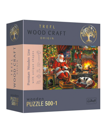 Puzzle 501el drewniane - Świąteczny wieczór 20158 Trefl
