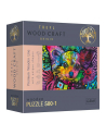 Puzzle 501el drewniane - Kolorowy szczeniak 20160 Trefl - nr 1