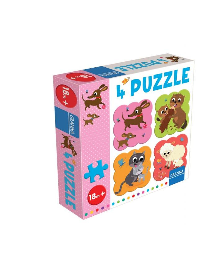 Gra puzzle z jamnikiem 00404 GRANNA główny