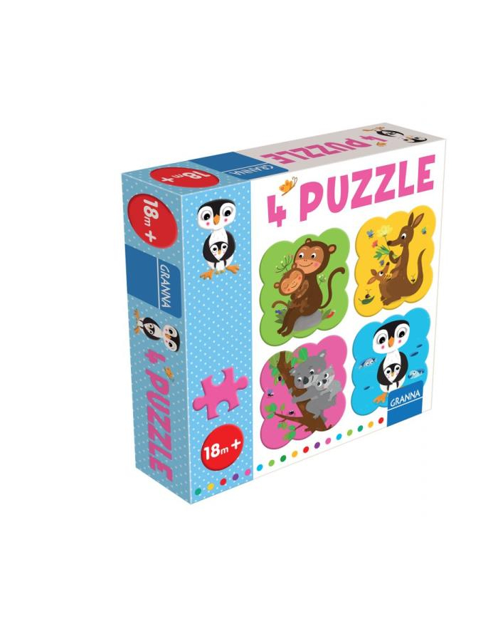 Gra puzzle z pingwinem 00405 GRANNA główny