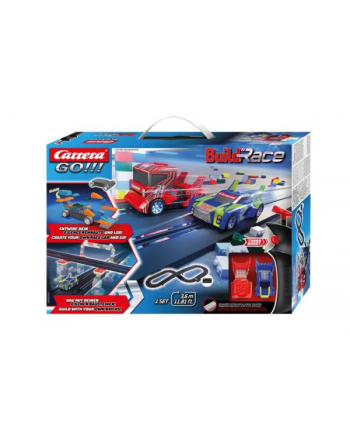 carrera toys Tor GO!!! Build 'n Race - Racing Set 3,6m 62529 Carrera