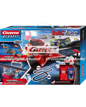 carrera toys Tor GO!!! Build 'n Race - Racing Set 6,2m 62531 Carrera