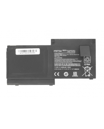 mitsu Bateria do HP EliteBook 720 G1, G2 4000 mAh (45 Wh) 11.25 Volt