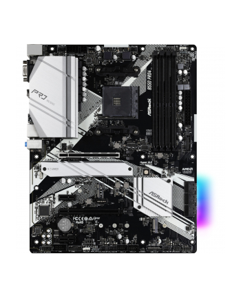 asrock Płyta główna B550 Pro4 AM4 4DDR4 HDMI/D-SUB M.2 ATX