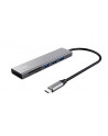 trust CZYTNIK KART HALYX FAST USB-C HUB CARD READ-ER - nr 18