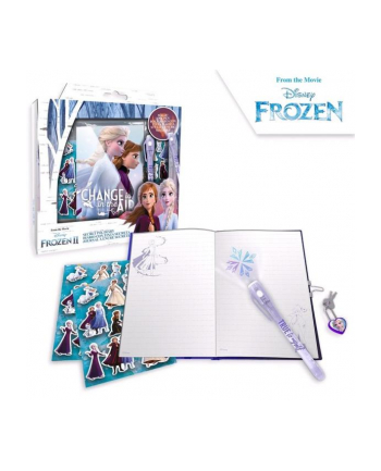 Pamiętnik z magicznym długopisem Frozen. Kraina Lodu WD21647 Kids Euroswan