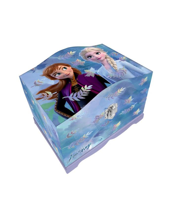 Pudełko na biżuterię z kodem i efektami świetlnymi 20x14x12cm Frozen. Kraina Lodu WD21976 Kids Euroswan główny