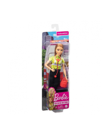 Lalka Barbie Kariera Ratowniczka medyczna GYT28 DVF50 MATTEL