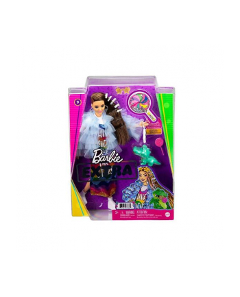 Barbie Lalka EXTRA MODA + akcesoria 9 GYJ78 GRN27 MATTEL