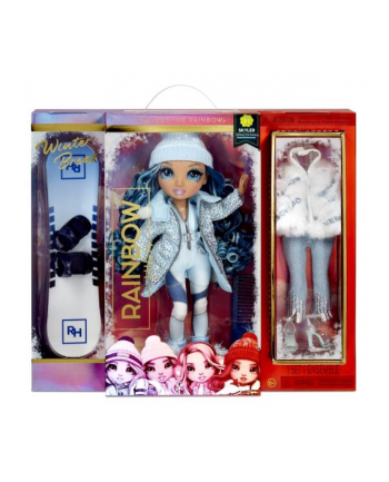 mga entertainment MGA Rainbow High Winter Break Fashion Doll- Skyler Bradshaw (Blue) 574798