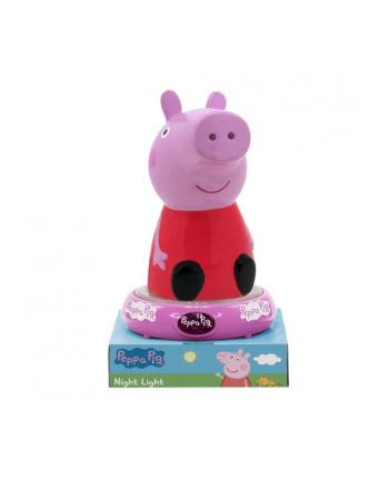 Lampka nocna 3D 25cm Świnka Peppa. Peppa Pig PP17028 Kids Euroswan