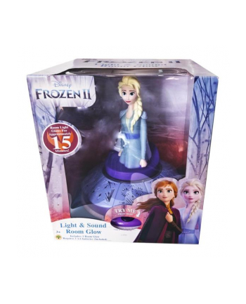 Lampka nocna 3D z efektami dźwiękowymi 29cm Elsa Frozen. Kraina Lodu WD21984 Kids Euroswan