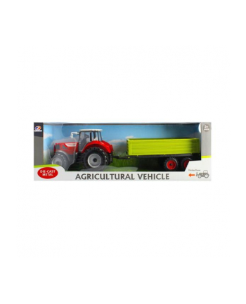 euro-trade Traktor metalowy+ akcesoria 483080 MC