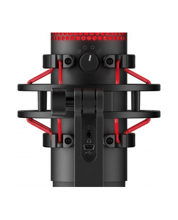 hyperx Mikrofon QuadCast czarno-czerwony