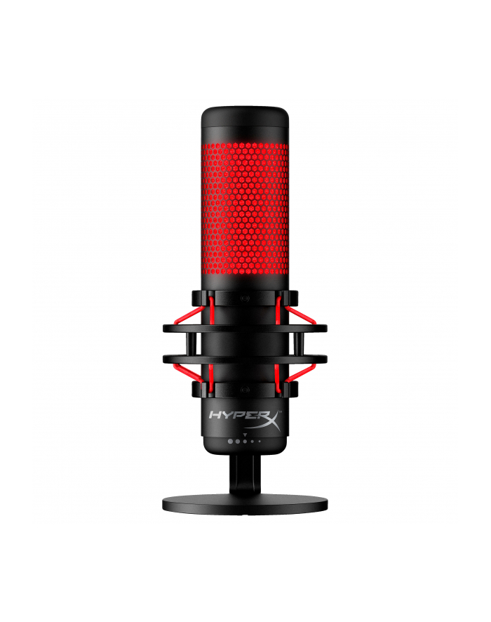hyperx Mikrofon QuadCast czarno-czerwony główny