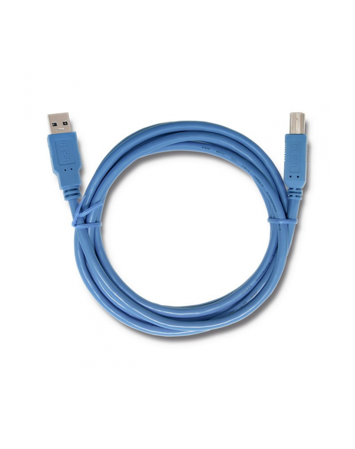 qoltec Kabel USB 3.0 do drukarki A męski | B męski | 1m główny
