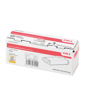oki Toner do C650 YELLOW 09006129 6k nr 2