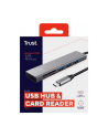 trust CZYTNIK KART HALYX FAST USB-C HUB CARD READ-ER - nr 20