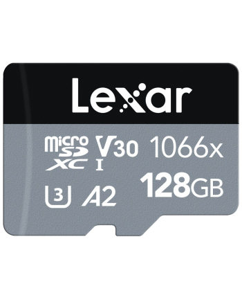 lexar Karta pamięci microSDXC 128GB 1066x 160/120MB/s CL10 adapter