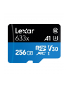 lexar Karta pamięci microSDXC 256GB 633x 100/45MB/s CL10 adapter - nr 5