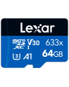 lexar Karta pamięci microSDXC 64GB 633x 100/45MB/s CL10 adapter - nr 4